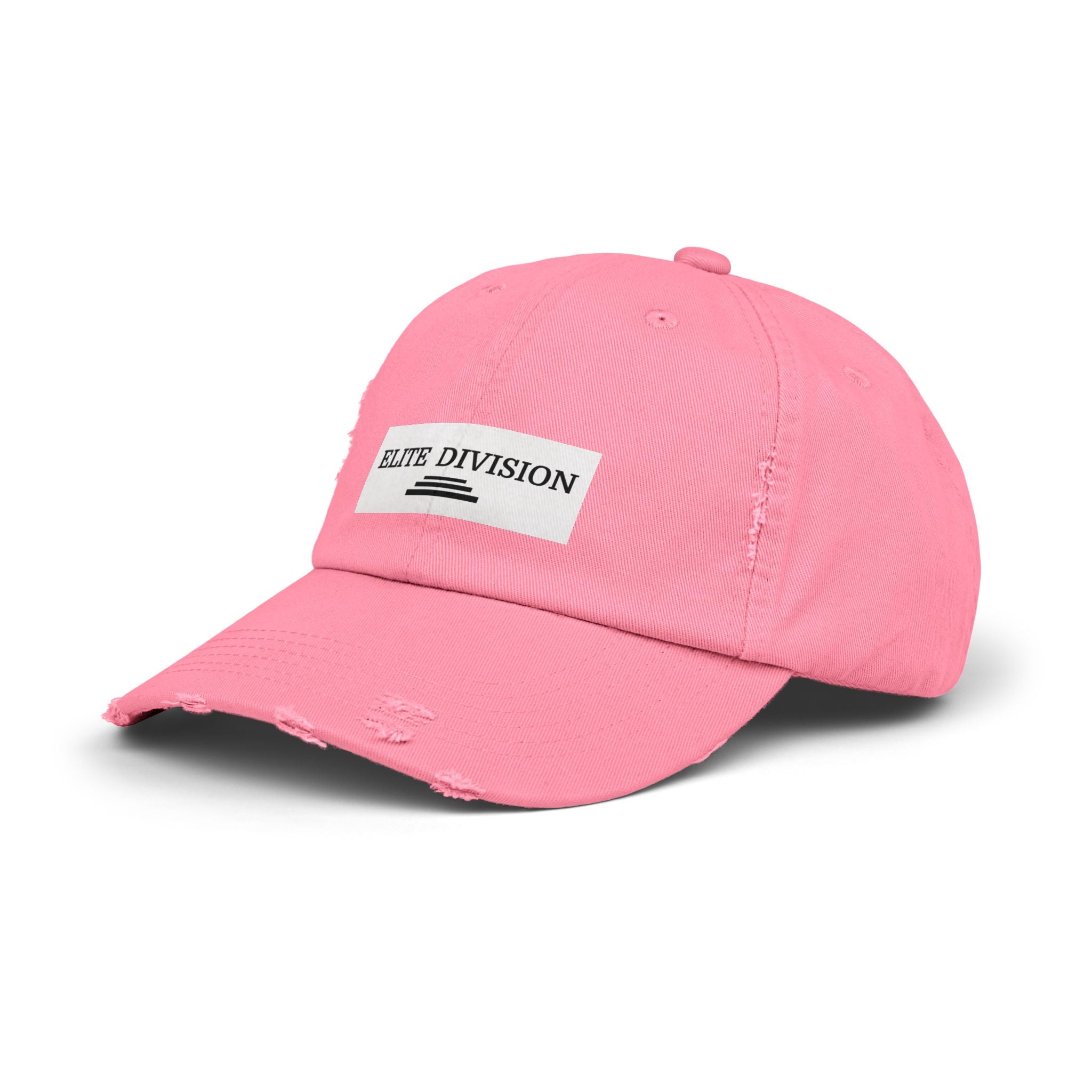 Elite Division Unisex Distressed Cap