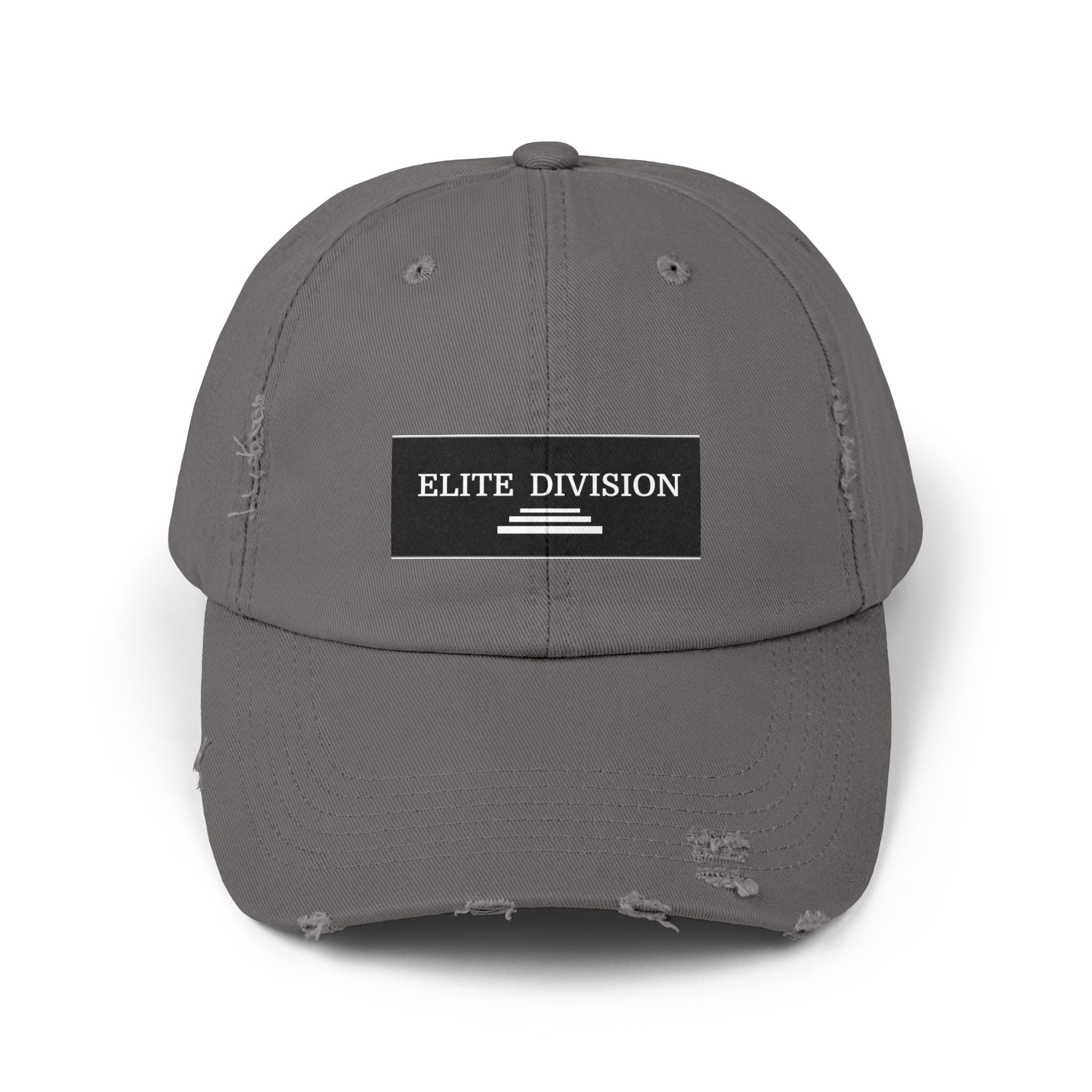 Elite Division Unisex Distressed Cap