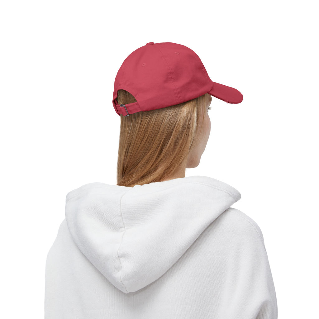 Elite Division Unisex Distressed Cap