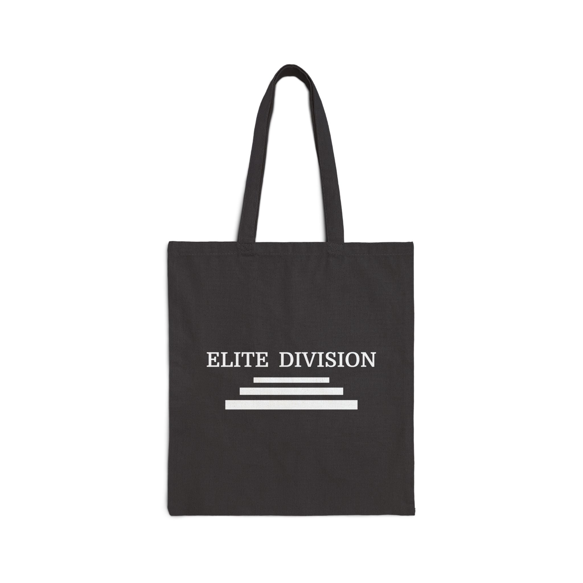 Elite Division Cotton Canvas Tote Bag