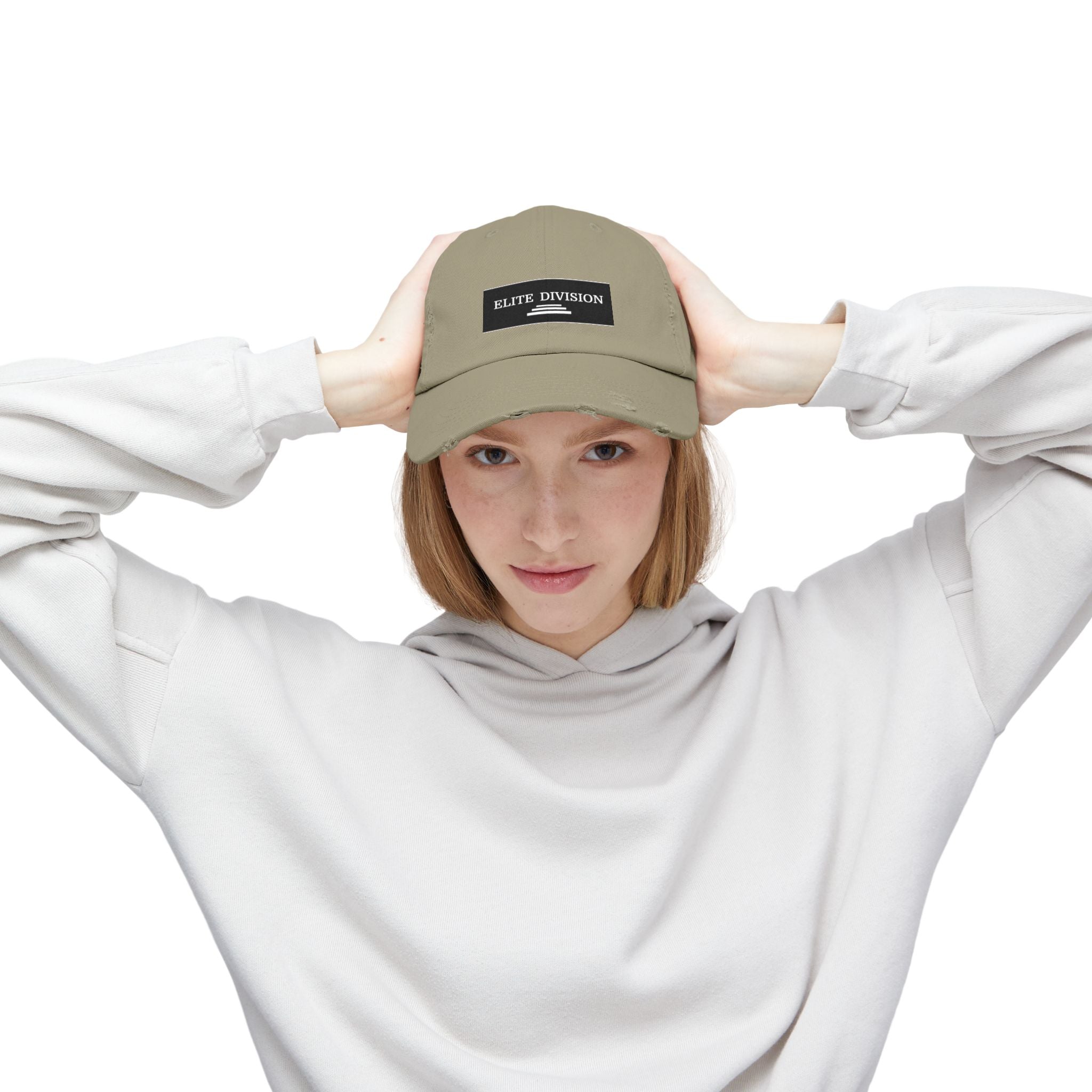 Elite Division Unisex Distressed Cap