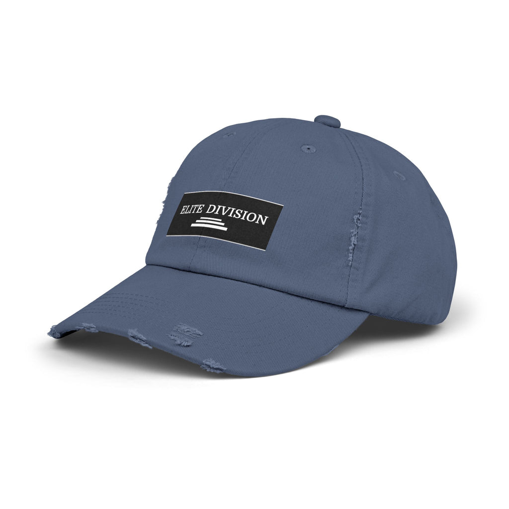 Elite Division Unisex Distressed Cap