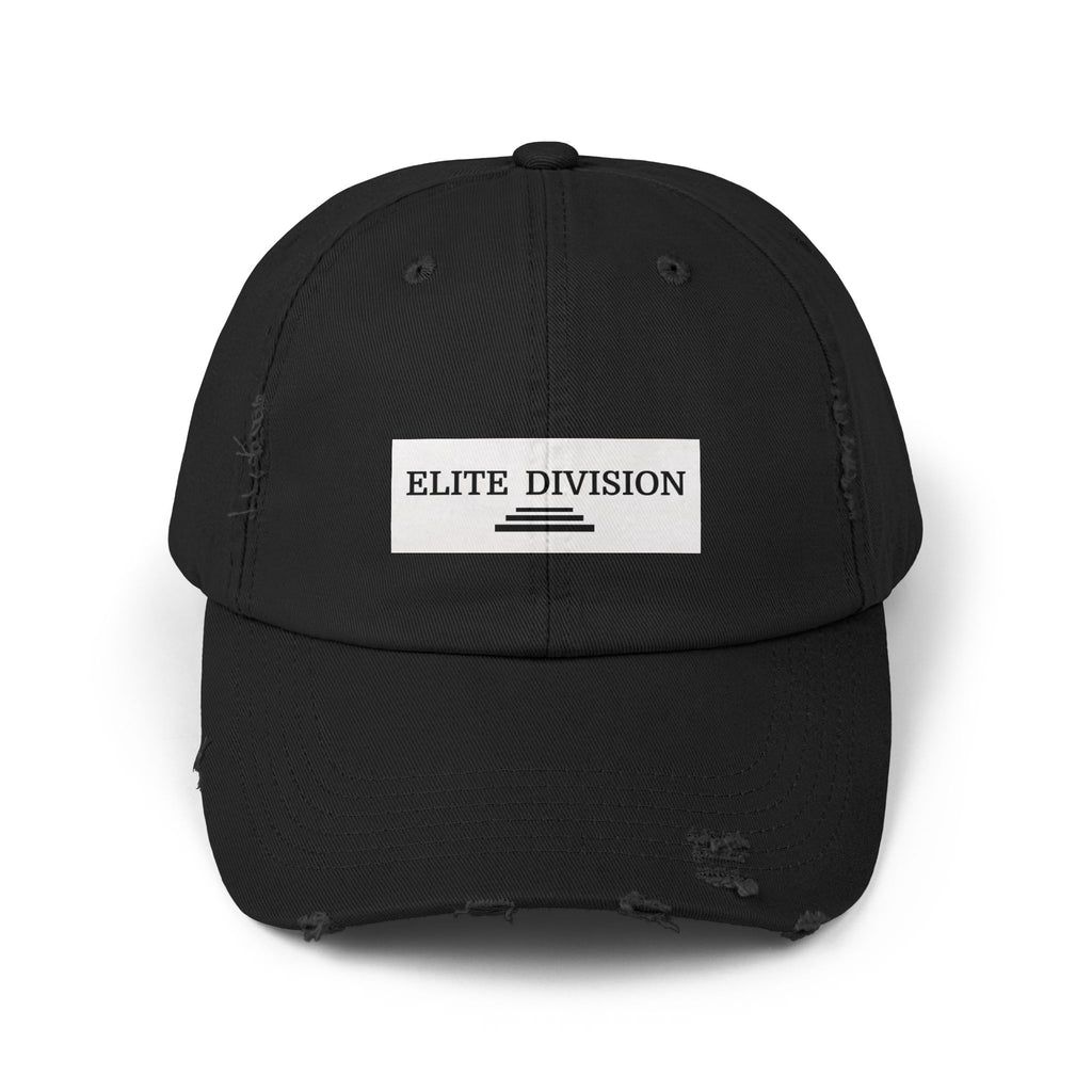 Elite Division Unisex Distressed Cap
