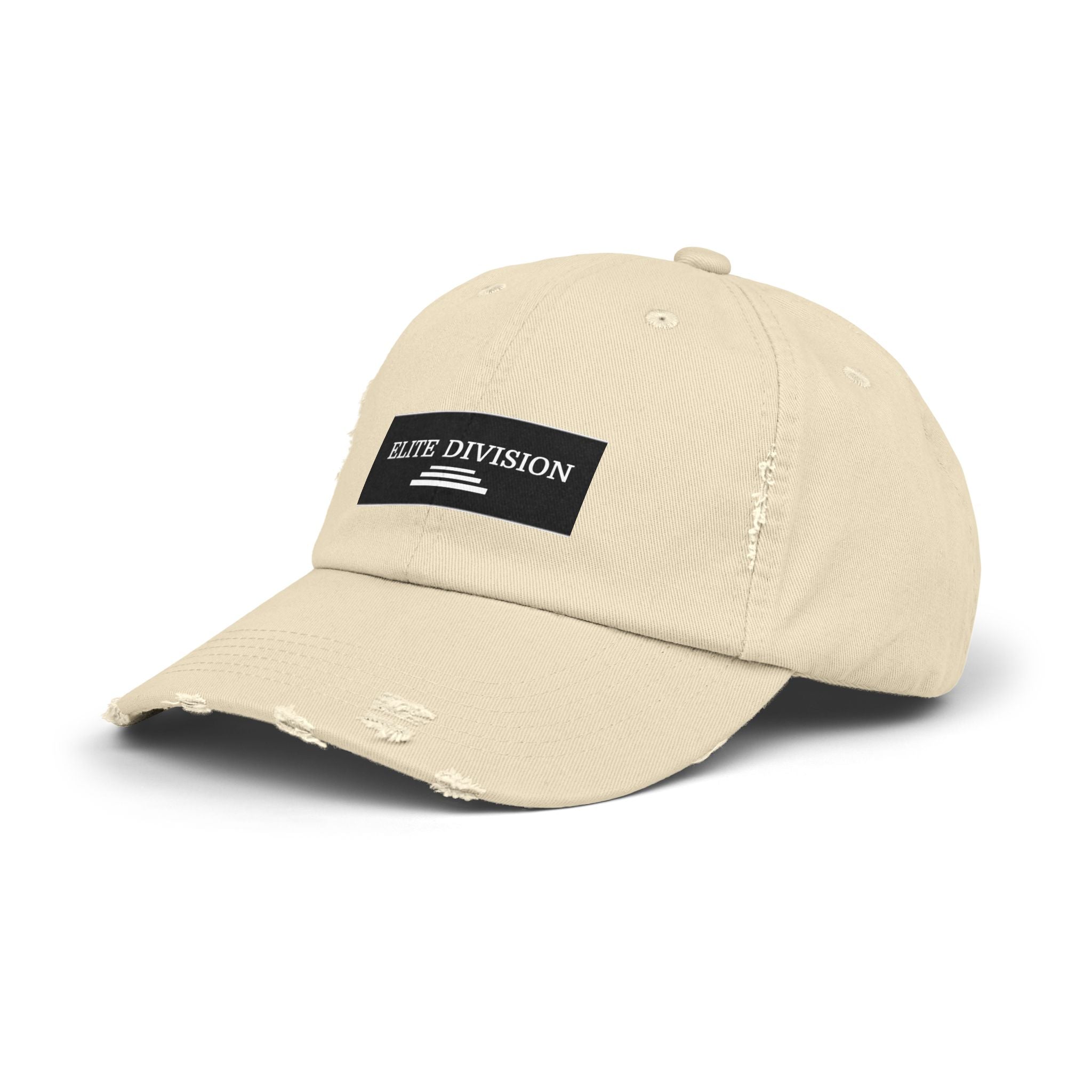 Elite Division Unisex Distressed Cap