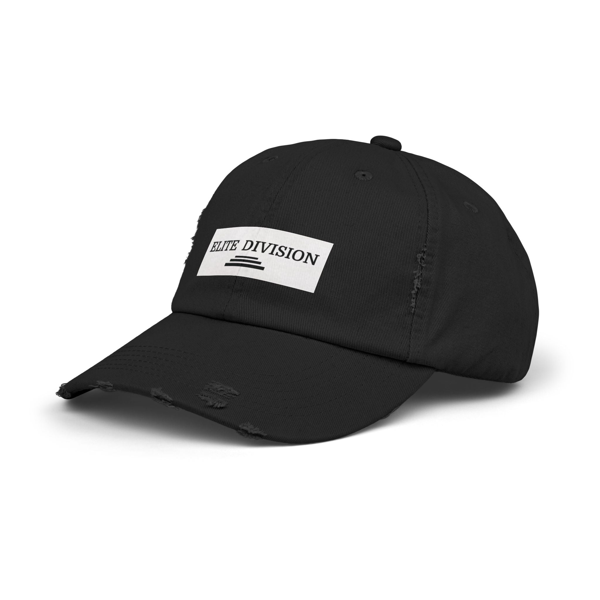 Elite Division Unisex Distressed Cap