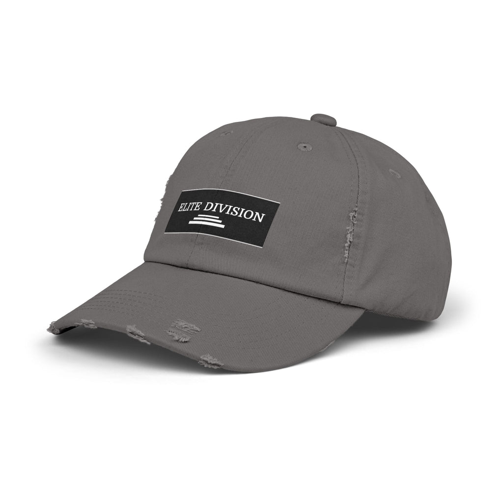 Elite Division Unisex Distressed Cap